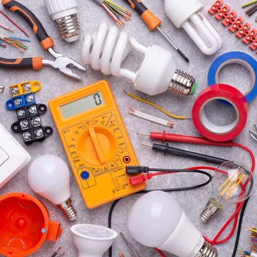 Elektrik Malzemeleri Rafı